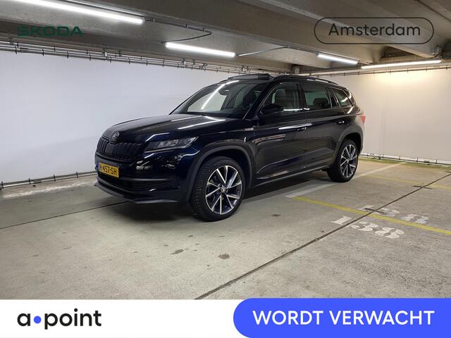 Skoda Kodiaq 1.5 TSI Sportline Business 150 pk Automaat (DSG) | Navigatie | Panoramadak | Parkeersensoren | Achteruitrijcamera | Adaptieve cruise control | Stoelverwarming | Canton audio |