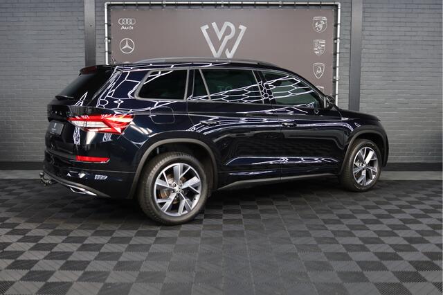 Skoda Kodiaq 1.5 TSI Sportline Business | Ned. Auto | Trekhaak | Stuur en stoel verwarming |