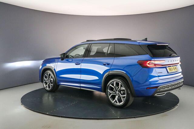 Skoda Kodiaq Sportline Business 1.5 TSI PHEV 204pk DSG Automaat Trekhaak, Panoramadak, Adaptive cruise control, Navigatie, Elektrische achterklep, LED matrix koplampen