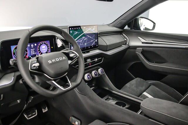 Skoda Kodiaq Sportline Business 1.5 TSI PHEV 204pk DSG Automaat Trekhaak, Panoramadak, Adaptive cruise control, Navigatie, Elektrische achterklep, LED matrix koplampen