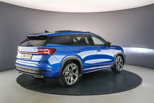 Skoda Kodiaq Sportline Business 1.5 TSI PHEV 204pk DSG Automaat Trekhaak, Panoramadak, Adaptive cruise control, Navigatie, Elektrische achterklep, LED matrix koplampen