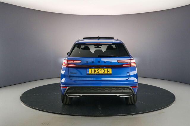 Skoda Kodiaq Sportline Business 1.5 TSI PHEV 204pk DSG Automaat Trekhaak, Panoramadak, Adaptive cruise control, Navigatie, Elektrische achterklep, LED matrix koplampen