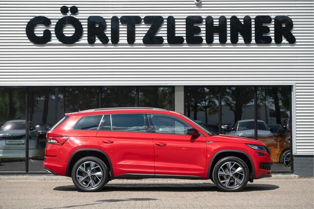 Skoda Kodiaq 1.5 TSI Sportline Business | Camera | El. Trekhaak | Dodehoek | Navi | Virtual | Stoelverw.