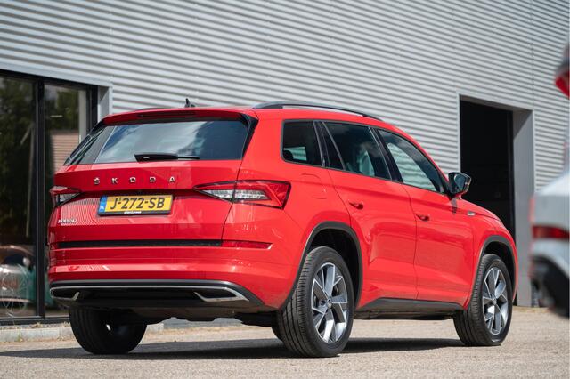 Skoda Kodiaq 1.5 TSI Sportline Business | Camera | El. Trekhaak | Dodehoek | Navi | Virtual | Stoelverw.