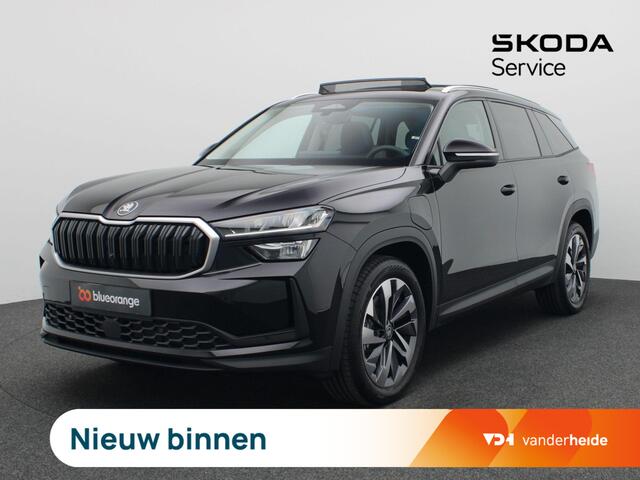 Skoda Kodiaq 1.5 TSI PHEV Business Edition 204PK DSG Pano-Schuifdak, Adaptieve Cruise Controle, Side Assist, Virtual Pedal, Memorystoel, Winterpakket, Keyless, Achteruitrijcamera, Trekhaak, 19" LM Velgen