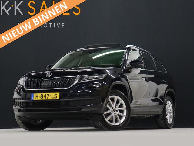 Skoda Kodiaq 1.5 TSI Sport Business [CARPLAY, SCHUIFKANTELDAK, CAMERA, PDC, ADAPTIVE CRUISE CONTROL, CANTON AUDIO, TREKHAAK, DIGITAL DASH, STOELVERWARMING, FLIPPERS,ELEKTRISCHE ACHTERKLEP, HALF LEDER,