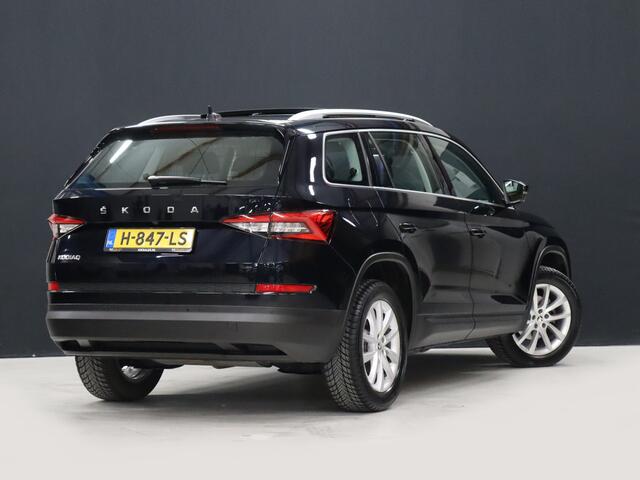 Skoda Kodiaq 1.5 TSI Sport Business [CARPLAY, SCHUIFKANTELDAK, CAMERA, PDC, ADAPTIVE CRUISE CONTROL, CANTON AUDIO, TREKHAAK, DIGITAL DASH, STOELVERWARMING, FLIPPERS,ELEKTRISCHE ACHTERKLEP, HALF LEDER,