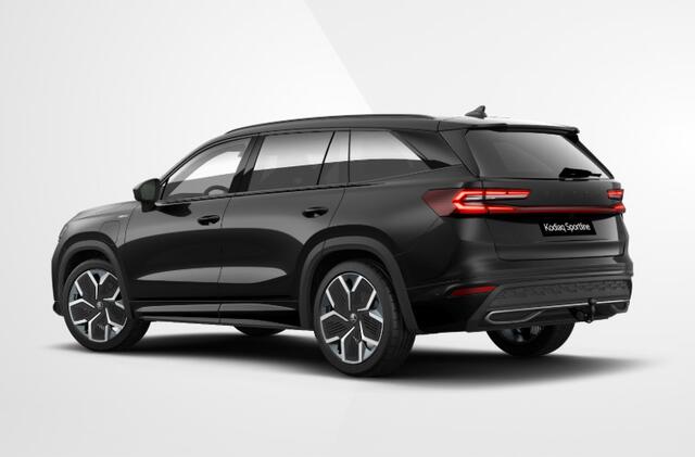 Skoda Kodiaq 1.5 TSI PHEV Sportline Business 204pk DSG Automaat, Panoramadak, Adaptive cruise control, Elektrische achterklep, Trekhaak, Achteruitrijcamera, Stoelverwarming, Head-Up display, Full LED matrix koplampen
