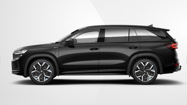 Skoda Kodiaq 1.5 TSI PHEV Sportline Business 204pk DSG Automaat, Panoramadak, Adaptive cruise control, Elektrische achterklep, Trekhaak, Achteruitrijcamera, Stoelverwarming, Head-Up display, Full LED matrix koplampen