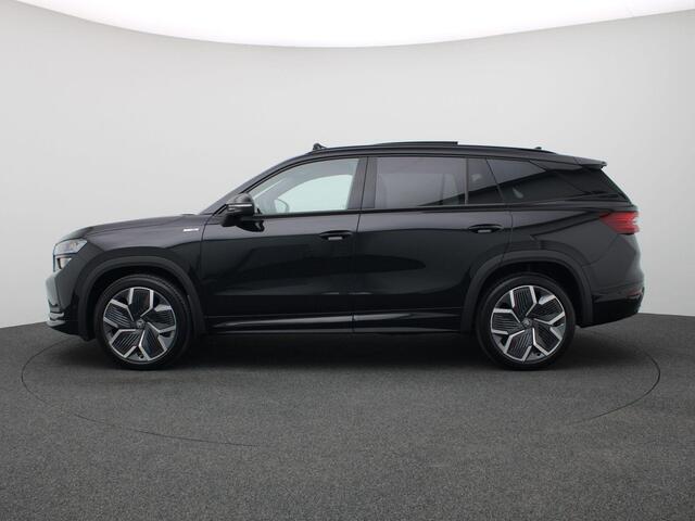 Skoda Kodiaq 1.5 TSI MHEV Sportline Business 7p 150PK DSG Matrix led, trekhaak, verwarmbare voorruit, panoramadak, elektrische voorstoelen, keyless, derde zitrij, 20" lichtmetaal