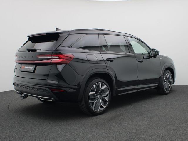 Skoda Kodiaq 1.5 TSI MHEV Sportline Business 7p 150PK DSG Matrix led, trekhaak, verwarmbare voorruit, panoramadak, elektrische voorstoelen, keyless, derde zitrij, 20" lichtmetaal