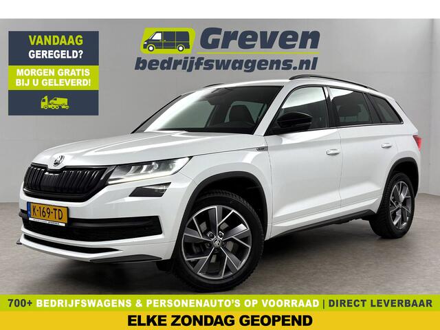 Skoda Kodiaq 1.5 TSI 150PK Sportline Business Sfeer LED Virtual Camera Carplay Memory Clima Cruise Navi PDC 19''LMV