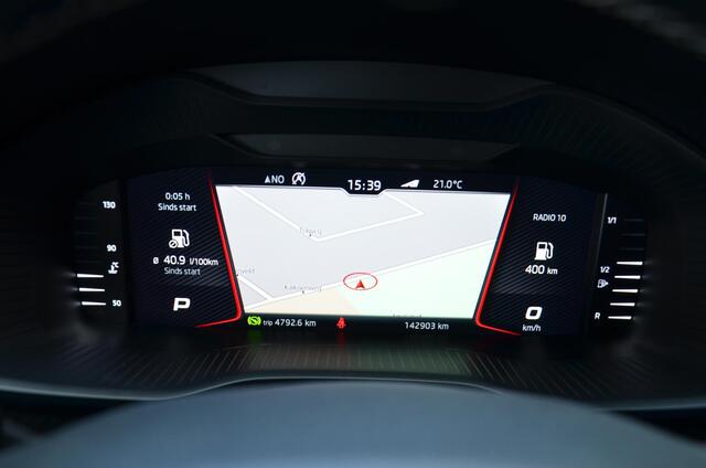 Skoda Kodiaq 1.5 TSI Sportline Business Navi/Led/Ecc/Pdc/Achteruitrij-camera/Stoelverwarming/Half-Leer/Privacy-Glass/Cruise control adaptief/Elektrisch verstelb. bestuurdersstoel met geheugen/Virtual Cockpit