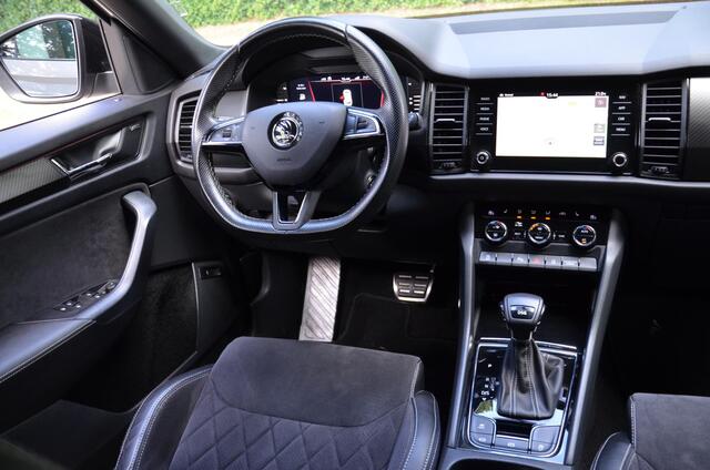 Skoda Kodiaq 1.5 TSI Sportline Business Navi/Led/Ecc/Pdc/Achteruitrij-camera/Stoelverwarming/Half-Leer/Privacy-Glass/Cruise control adaptief/Elektrisch verstelb. bestuurdersstoel met geheugen/Virtual Cockpit