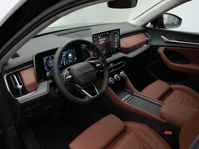 Skoda Kodiaq 1.5 TSI 204 pk DSG PHEV Selection | LED Matrix | Trekhaak | Leder | Stoel-/achterbankverwarming | Adaptive Cruise | CANTON sound | 20 inch