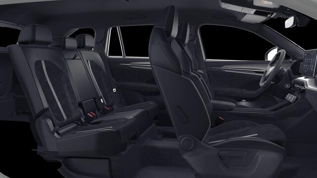 Skoda Kodiaq Sportline Business "Wordt verwacht" 1.5 TSI PHEV 204pk DSG Automaat Trekhaak, Panoramadak, Head up display, Adaptive cruise control, 360 camera, Achteruitrijcamera, Stuurwiel verwarmd