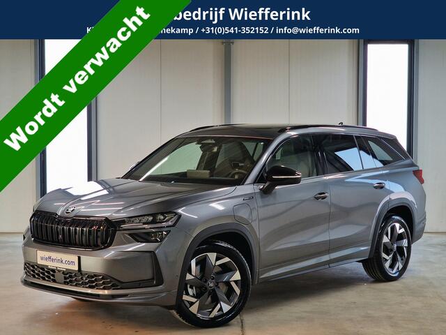 Skoda Kodiaq 1.5 TSI PHEV Sportline Business 204pk | Panodak | Trekhaak | 360 camera | Light & View | DCC-Pack | Winter-Pack