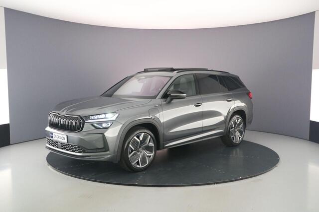 Skoda Kodiaq Sportline Business 1.5 TSI PHEV 204pk DSG Automaat Trekhaak, Panoramadak, Adaptive cruise control, LED matrix koplampen, Achteruitrijcamera, Elektrische achterklep