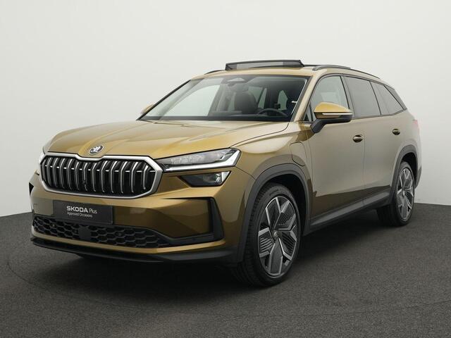 Skoda Kodiaq 1.5 TSI PHEV 204 pk DSG Selection | Panoramadak | Trekhaak | Leder | Geheugenstoelen | Head-up display | Stuur-/achterbankverwarming