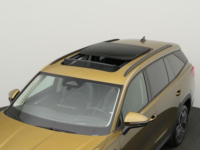 Skoda Kodiaq 1.5 TSI PHEV 204 pk DSG Selection | Panoramadak | Trekhaak | Leder | Geheugenstoelen | Head-up display | Stuur-/achterbankverwarming