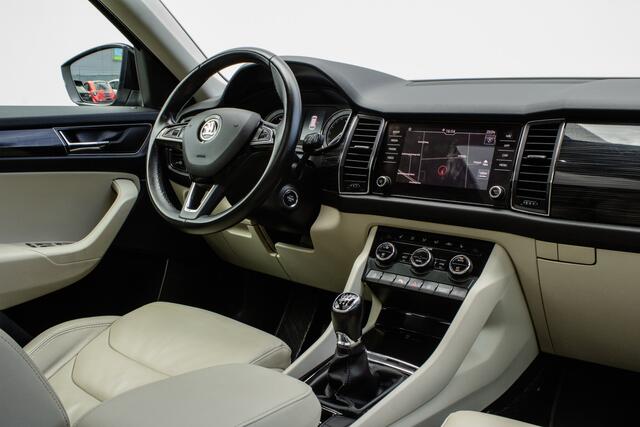 Skoda Kodiaq 1.4 TSI Style Business 7p. Trekhaak/ Lederen int./ Elek. panoramadak/ Stoelverwarming/ Camera/ DAB