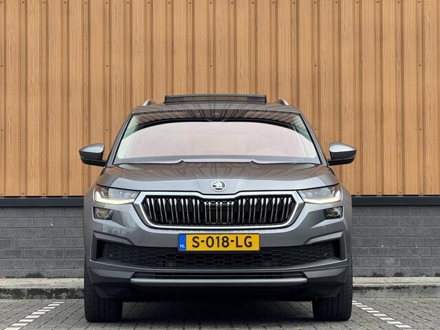 Skoda Kodiaq 1.5 TSI Business Edition Plus | Wegdraaibare Trekhaak | Elektrisch Panoramadak | 360° Camera | Adaptieve Cruise Control | Keyless Go/Entry | Apple Carplay | Memory Stoel | Stoelverwarming | Stuurverwarming |