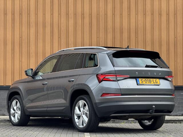 Skoda Kodiaq 1.5 TSI Business Edition Plus | Wegdraaibare Trekhaak | Elektrisch Panoramadak | 360° Camera | Adaptieve Cruise Control | Keyless Go/Entry | Apple Carplay | Memory Stoel | Stoelverwarming | Stuurverwarming |