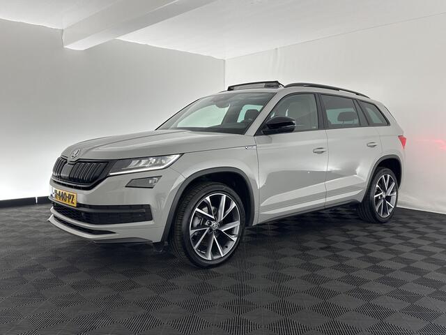 Skoda Kodiaq 1.5 TSI Sportline Business Aut. *PANO | LEATHER-ALCANTARA | FULL-LED | ADAPTIVE-CRUISE | BLIND-SPOT | MEMORY-PACK | CANTON-SOUND | CAMERA | KEYLESS | DIGI-COCKPIT | SPORT/HEATED-SEATS | DAB+ | AMBIENT-LIGHT | CARBON |