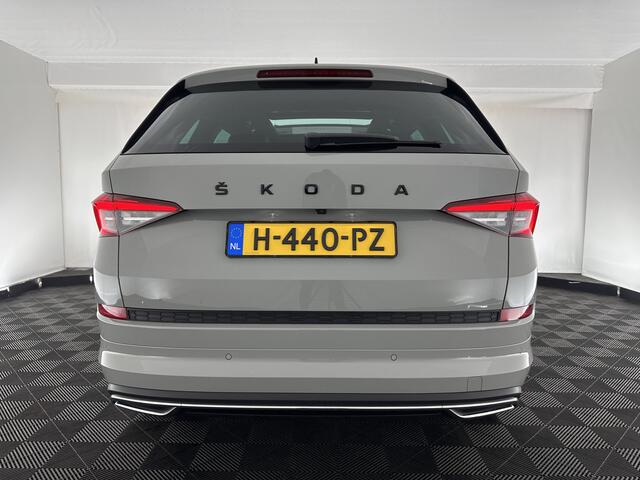 Skoda Kodiaq 1.5 TSI Sportline Business Aut. *PANO | LEATHER-ALCANTARA | FULL-LED | ADAPTIVE-CRUISE | BLIND-SPOT | MEMORY-PACK | CANTON-SOUND | CAMERA | KEYLESS | DIGI-COCKPIT | SPORT/HEATED-SEATS | DAB+ | AMBIENT-LIGHT | CARBON |