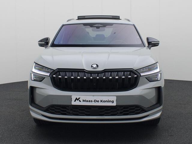 Skoda Kodiaq 1.5 TSI 204pk DSG PHEV Sportline Business · Panoramadak · Parkeersensoren + Camera · Trekhaak · Garantie t/m 30-07-2030 of 100.000km