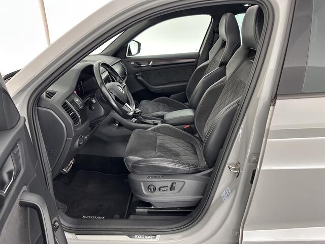 Skoda Kodiaq 1.5 TSI Sportline Business Aut. *PANO | LEATHER-ALCANTARA | FULL-LED | MEMORY-PACK | CANTON-SOUND | CAMERA | KEYLESS | DIGI-COCKPIT | SPORTSEATS | DAB+ | AMBIENT-LIGHT | CARBON | TOWBAR | 20''ALU*