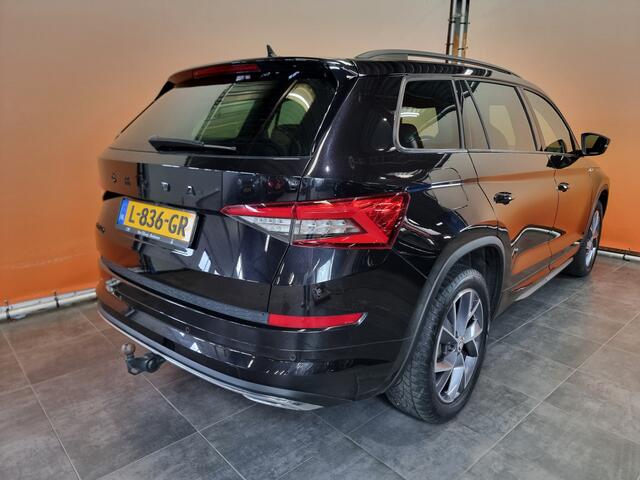 Skoda Kodiaq 1.5 TSI Sportline Business navi | trekhaak | dealer onderhouden | stoel en stuurverwarming | sportint