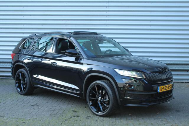 Skoda Kodiaq 1.5 TSI 150pk Sportline Business 7p. DSG7 NL-Auto NAP Panoramadak Clima Cruise Navi Camera Canton LMV Stoelverwarming Trekhaak 1800kg