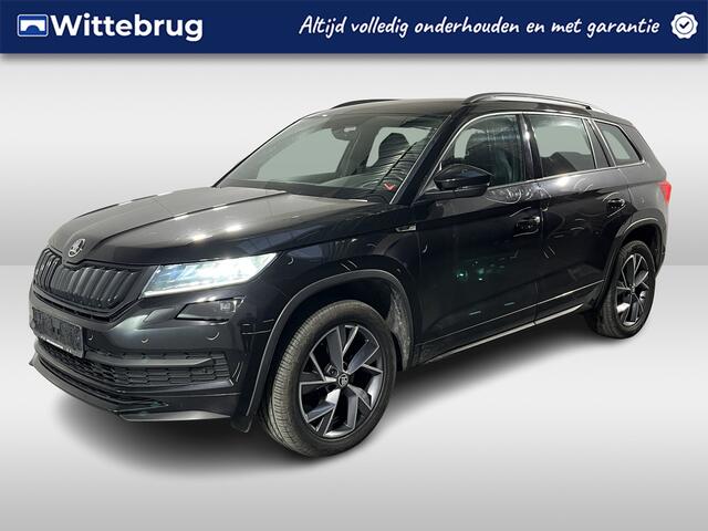 Skoda Kodiaq 1.5 TSI Sportline Business / AUTOMAAT/ PARK. SENSOREN/ MEMORY SEATS/ CRUISE/ ELEK. ACHTERKLEP/ LED/ SMARTLINK/ STOELVERWARM./ VIRTUAL COCKPIT/ NAVI/ CLIMA/ DAB/ 19" LMV