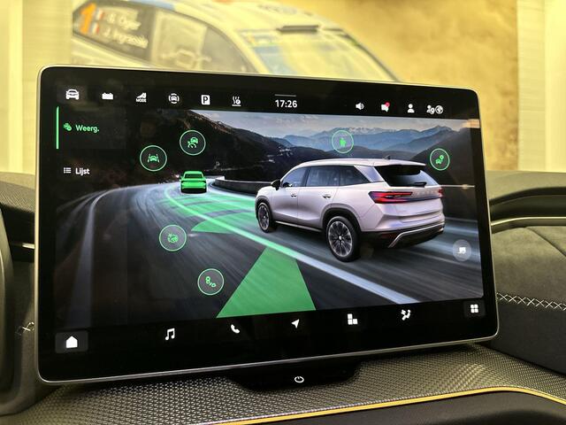 Skoda Kodiaq 1.5 TSI 204pk DSG PHEV Sportline Business · Camera · Panoramadak · Elek. Voorstoel · Apple/Android Car Play · Elek. Trekhaak · Elek. Achterklep · 19'' Inch · Garantie t/m 09-07-2029 of 100.000km