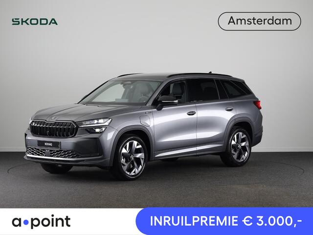 Skoda Kodiaq 1.5 TSI PHEV Sportline Business 204pk | Trekhaak | Blind Spot | Adaptive Cruise | Stoelverwarming | Camera | Light & View