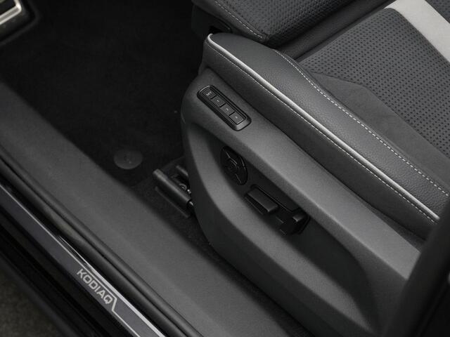 Skoda Kodiaq 7 pers. 1.5 TSI MHEV 150 pk DSG Sportline Business | Panoramadak | Geheugenstoelen | Head-up display | Matrix LED | Rondomzicht camera | Canton | Stuur-/achterbankverwarming