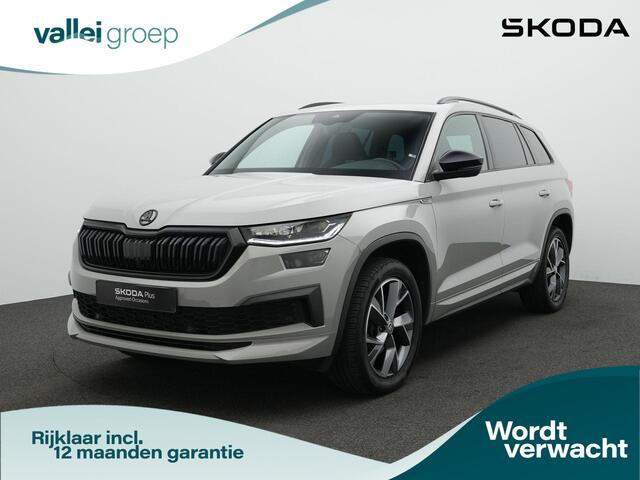 Skoda Kodiaq 1.5 TSI 150 pk DSG Sportline Business | Geheugenstoel | Leder/alcantara | Matrix LED | Achteruitrijcamera | Navigatie