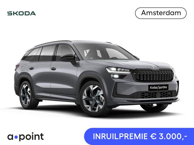 Skoda Kodiaq Sportline Business PHEV 1.5 TSI 204 pk 6 versn. DSG | Panoramadak | Wegklapbare trekhaak | Winter pakket | Light & view
