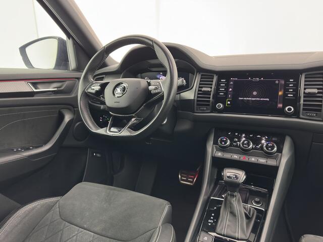 Skoda Kodiaq 1.5 TSI Sportline Business [ 7-Pers. ] (INCL.BTW) Aut. *LEATHER-MICROFIBRE | FULL-LED | ADAPTIVE-CRUISE | MEMORY-PACK | DIGI-COCKPIT | NAVI-FULLMAP | CAMERA | DAB+ | AMBIENT-LIGHT | KEYLESS | CARPLAY | 20''ALU | TOWBAR*