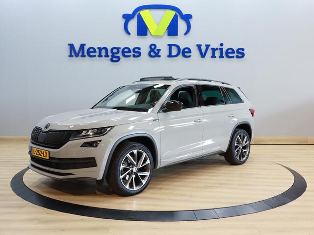 Skoda Kodiaq 1.5 TSI Sportline Business 7p. Airco ECC | Panorama | Trekhaak | Virtual | Canton | Memory | Camera | Cruise Control | Isofix | NAP