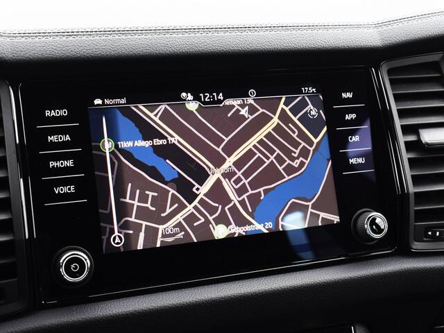 Skoda Kodiaq 1.5 TSI 150pk DSG Sportline Business 7p. · Camera · Elek. Trekhaak · Apple/Android Car Play · Elek. bestuurdersstoel · Elek. Achterklep · Keyless · 19'' Inch · Garantie t/m 04-06-2027 of 100.000km