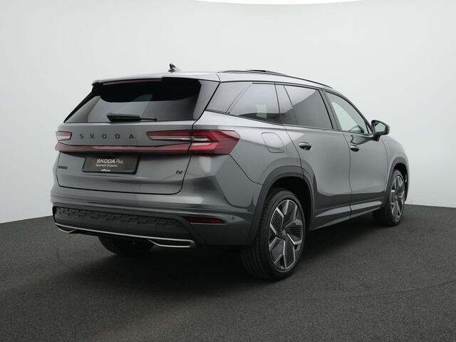 Skoda Kodiaq 1.5 TSI iV 204 pk DSG Sportline Business | Panoramadak | Geheugenstoelen | Adaptief onderstel | Head-up display | Canton | 360 camera | Matrix LED | Stuur-/achterbankverwarming