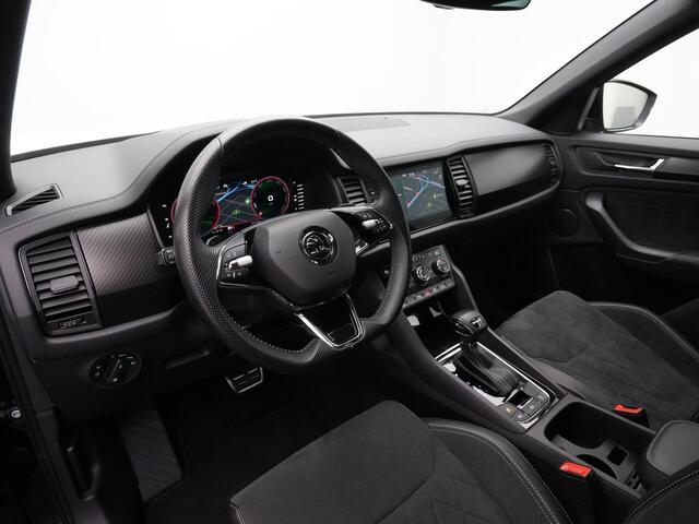 Skoda Kodiaq 1.5 TSI 150 pk DSG Sportline Business | Panoramadak | Trekhaak | Navigatie Columbus | Geheugenstoel | Leder/alcantara | Matrix LED