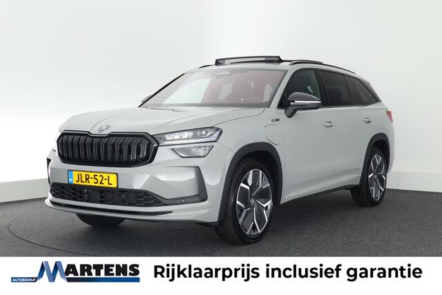 Skoda Kodiaq 1.5 TSI 204pk PHEV Sportline Business Trekhaak Camera Memory Keyless Stoelverwarming Virtual Cockpit Navigatie Panoramadak