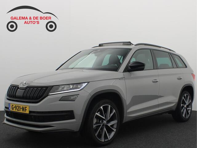 Skoda Kodiaq 2.0 TSI 4x4 Sportline Business TREKHAAK / PANORAMADAK / FULL LED / CAMERA / CANTON / KEYLESS / STOELVERW / SFEER / NL-AUTO / 1STE EIG