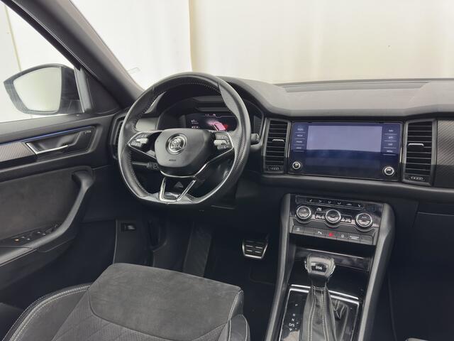 Skoda Kodiaq 1.5 TSI Sportline Business (INCL. BTW) AUT. *LEATHER-MICROFIBRE | FULL-LED | ADAPTIVE-CRUISE | DIGI-COCKPIT | NAVI-FULLMAP | CAMERA | DAB | AMBIENT-LIGHT | KEYLESS | CARPLAY | TOWBAR | 20'' ALU*