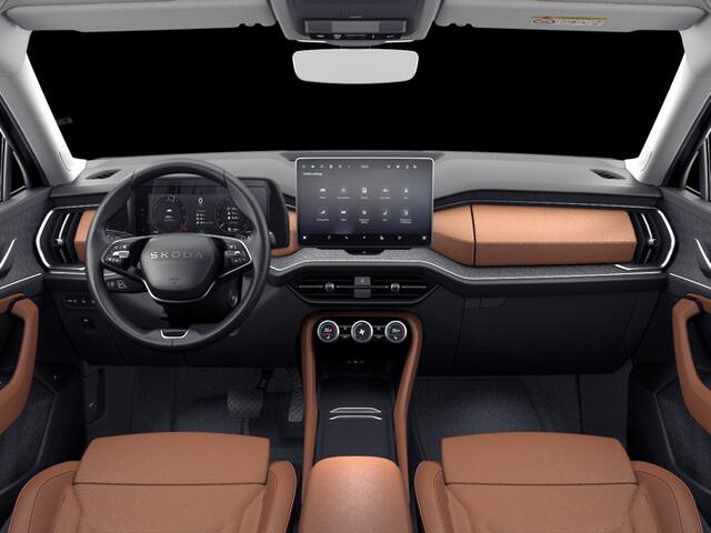 Skoda Kodiaq Business Edition 1.5 TSI PHEV 204 PK | Trekhaak | Cognac Leder | 19" lichtmetalen velgen | LED Matrix | 360 graden camera |