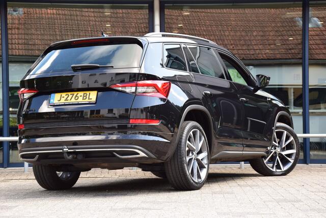 Skoda Kodiaq 1.5 TSI 150PK Sportline Business DSG Automaat | Org. NL | incl. BOVAG Garantie | Trekhaak | Virtual Cockpit | Stoelverwarming | Camera | 20'' Velgen | Adaptive Cruise Control | Elektrische Kofferklep |