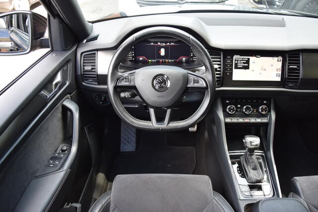 Skoda Kodiaq 1.5 TSI 150PK Sportline Business DSG Automaat | Org. NL | incl. BOVAG Garantie | Trekhaak | Virtual Cockpit | Stoelverwarming | Camera | 20'' Velgen | Adaptive Cruise Control | Elektrische Kofferklep |